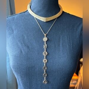 Daya Jewelry Chakra Necklace & Goddess Choker Set